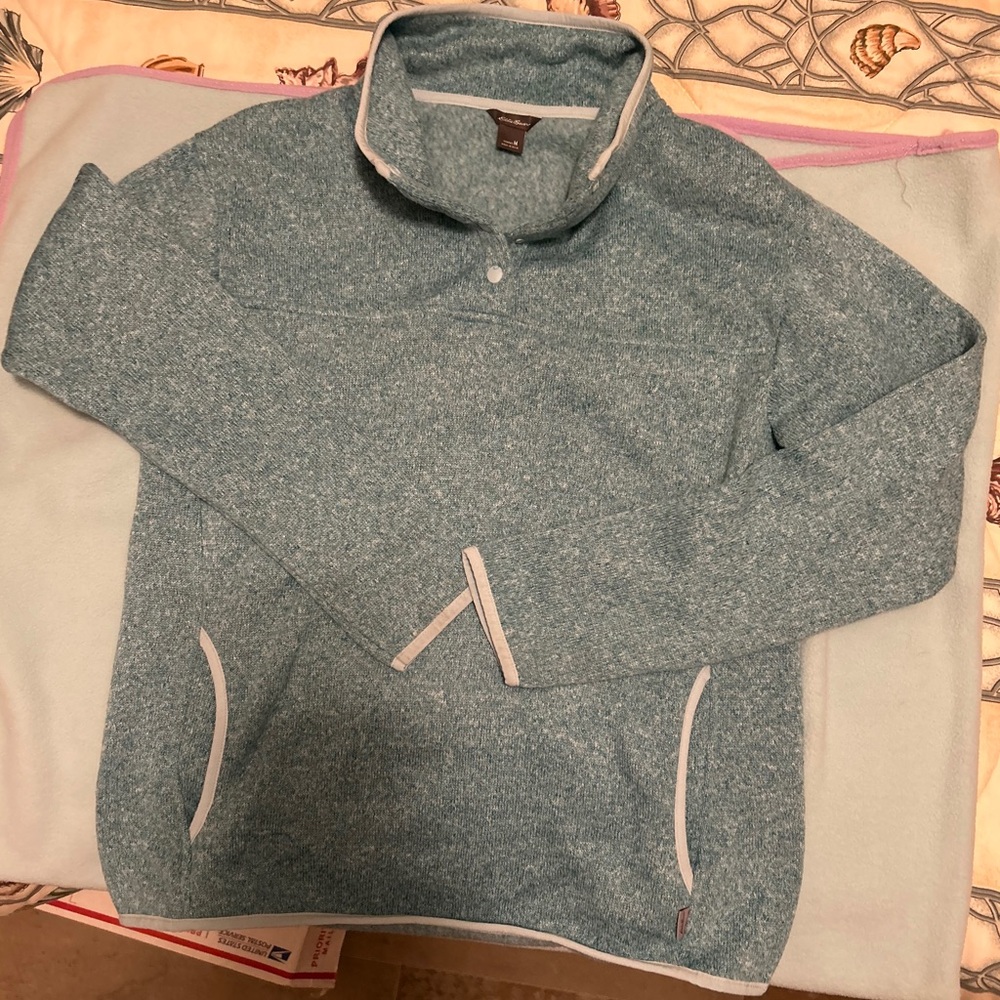 Gently used Eddie Bauer fleece pullover size Medium